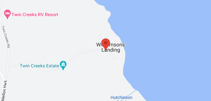 map of Lot 3 WILLIAMSONS LANDING ROAD